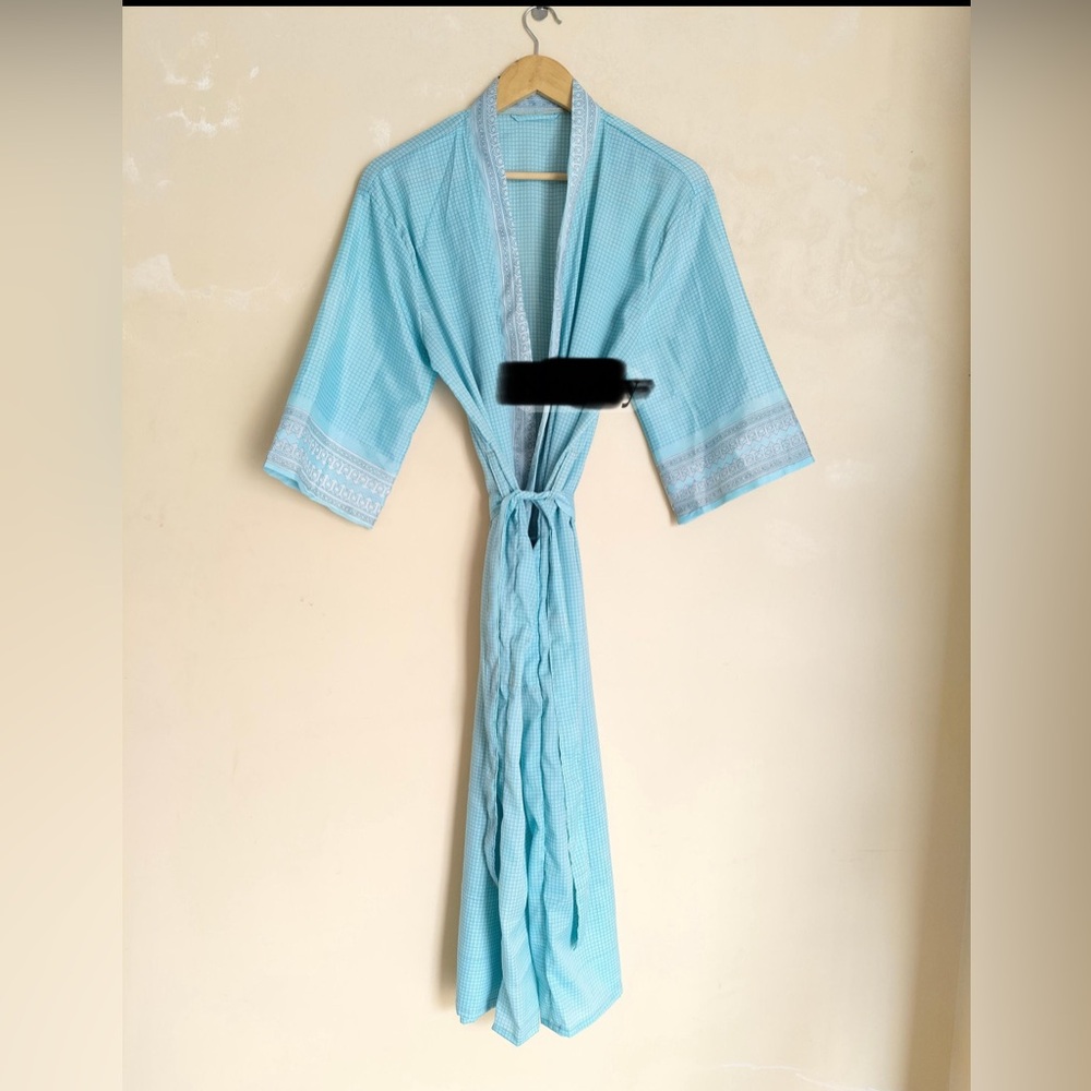 New Kimono #11 From Upcycled Silk Saris As Is